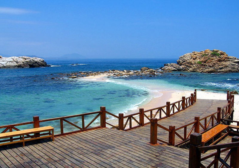 Eight of China's most beautiful beaches, a great place to swim in summer